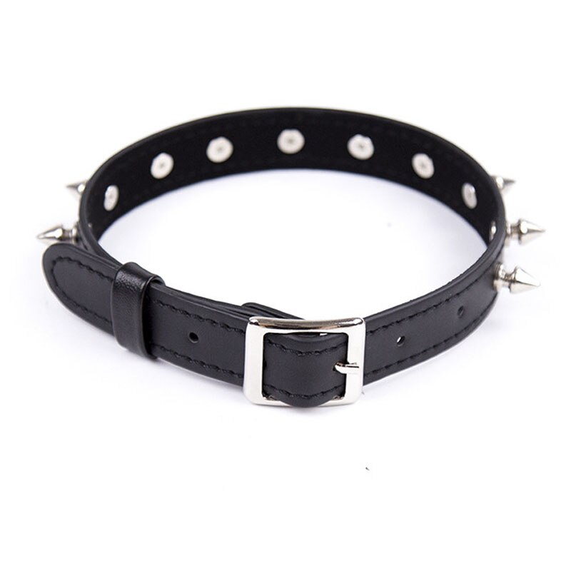 Torture Slave Collar With Spiked