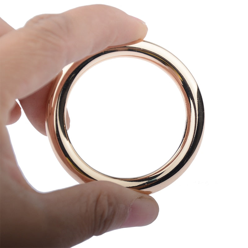 38MM Golden Metal Cock Ring