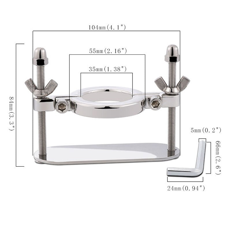 BDSM Penis Scrotum Stretcher Dick Ring
