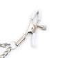 Metal Spiked Chain Nipple Clamps