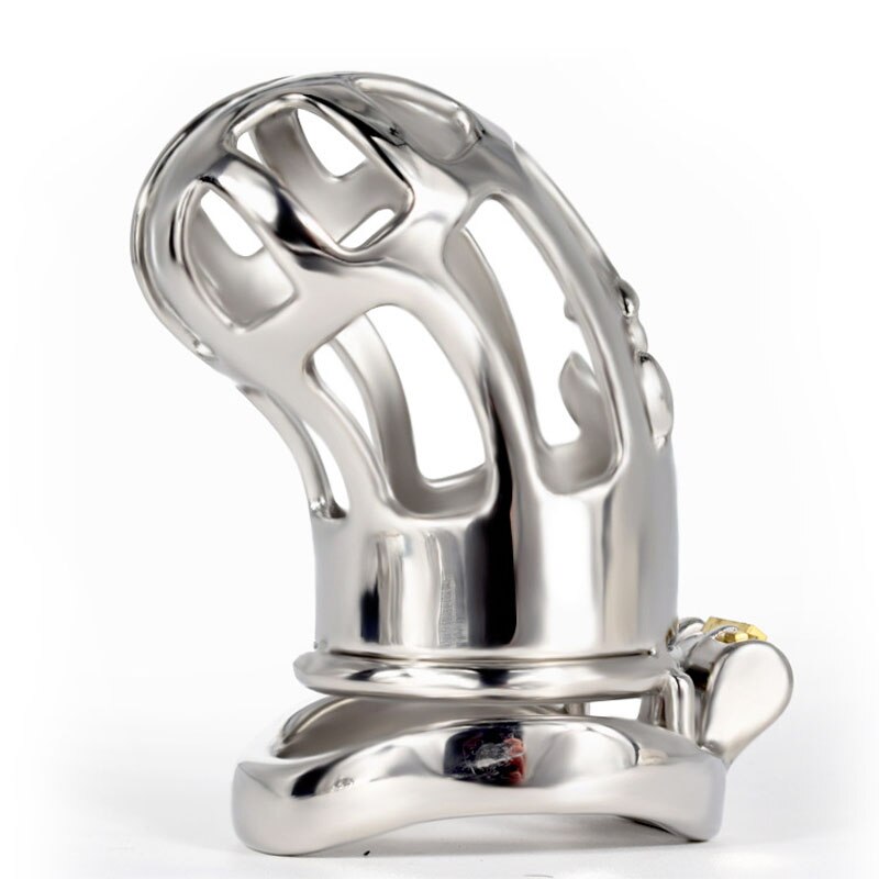 BDSM Torture Metal Male Chastity Cage