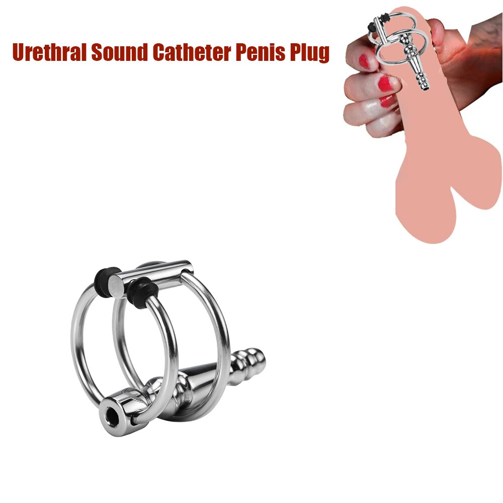 Stainless Steel Catheter Penis Plug Urethral Sound