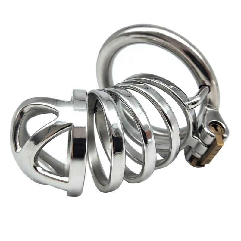 Metal Penis Ring Bondage Cock Cage