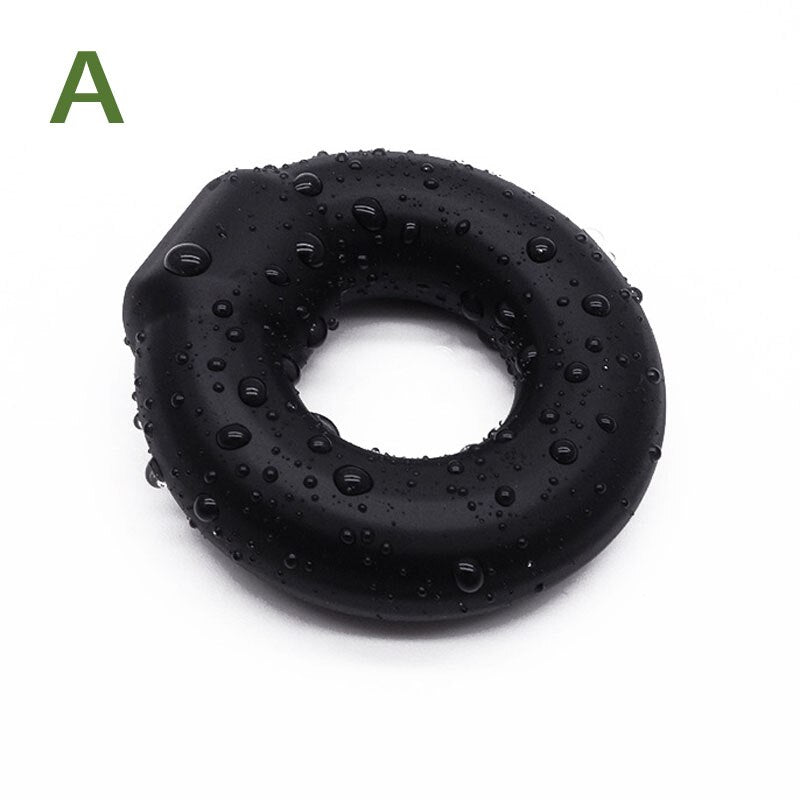 4 Type Black Slave Bondage Cock Ring