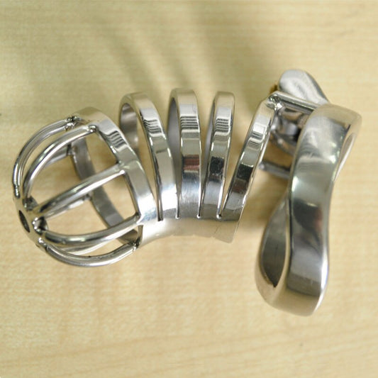 Stainless Steel Male BDSM Chastity Cage