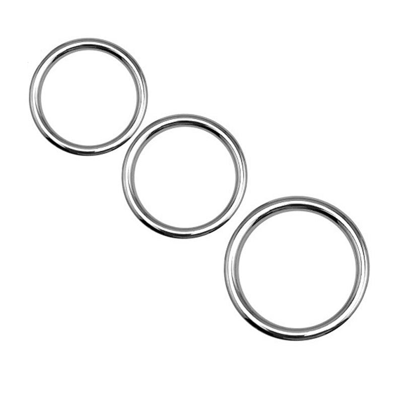 Male Metal Penis Lock Cock Ring