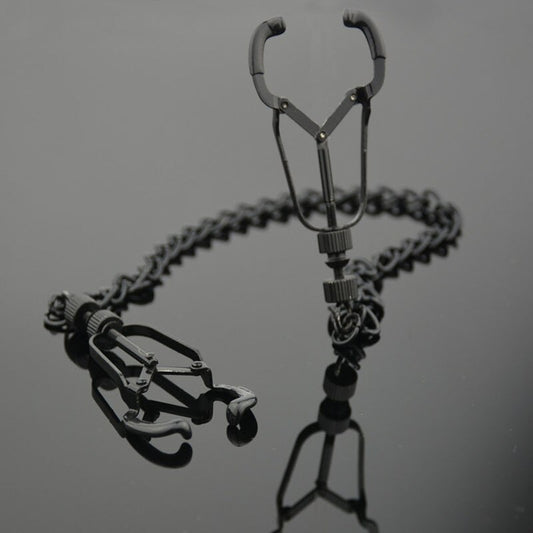 Spider Shape Black Nipple Clamps