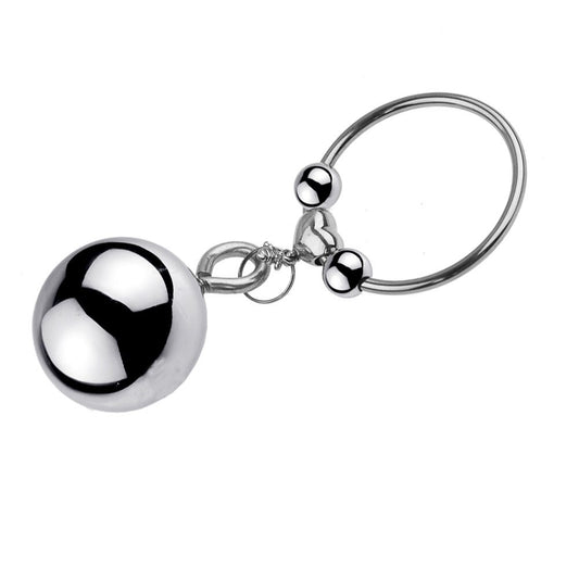 Stainless Steel Cock Ring Male Ball Stretcher