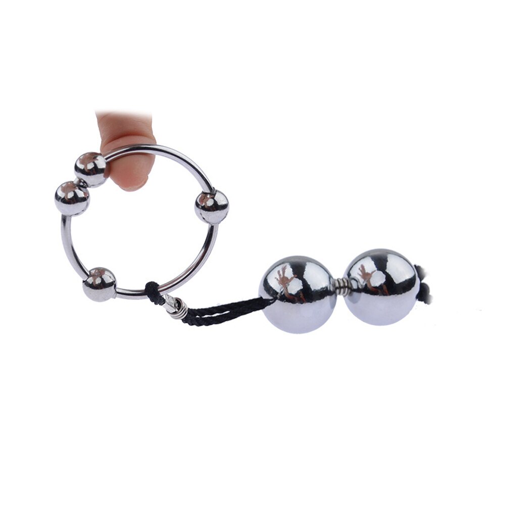 BDSM Male Penis Ring Weight Ball Stretcher