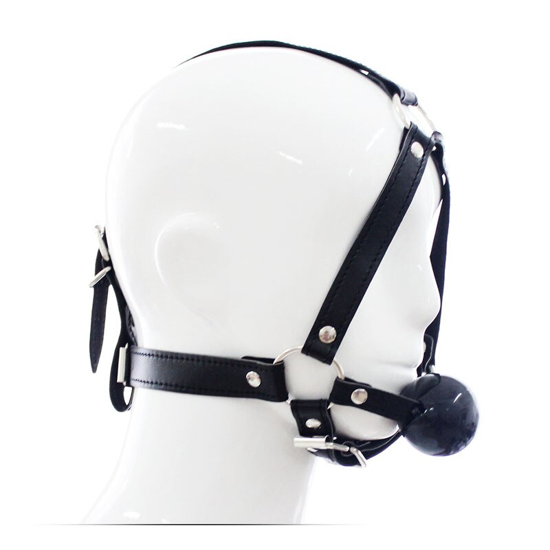 Erotic Mouth Gag Ball Head Bondage