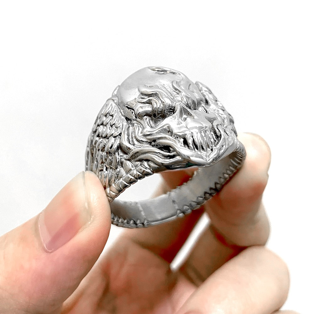 Torture Skull Stainless Steel Cock Ring