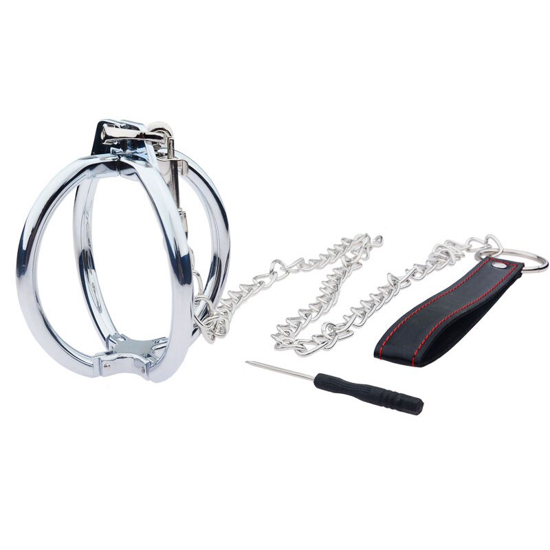 BDSM Metal Cross Handcuffs