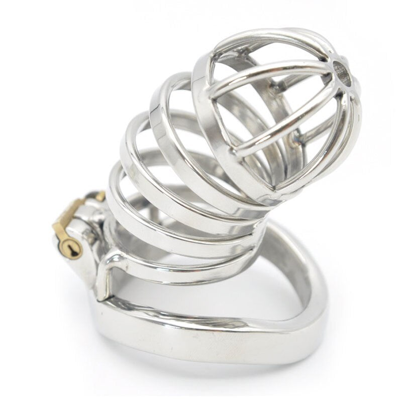 Stainless Steel Male BDSM Chastity Cage