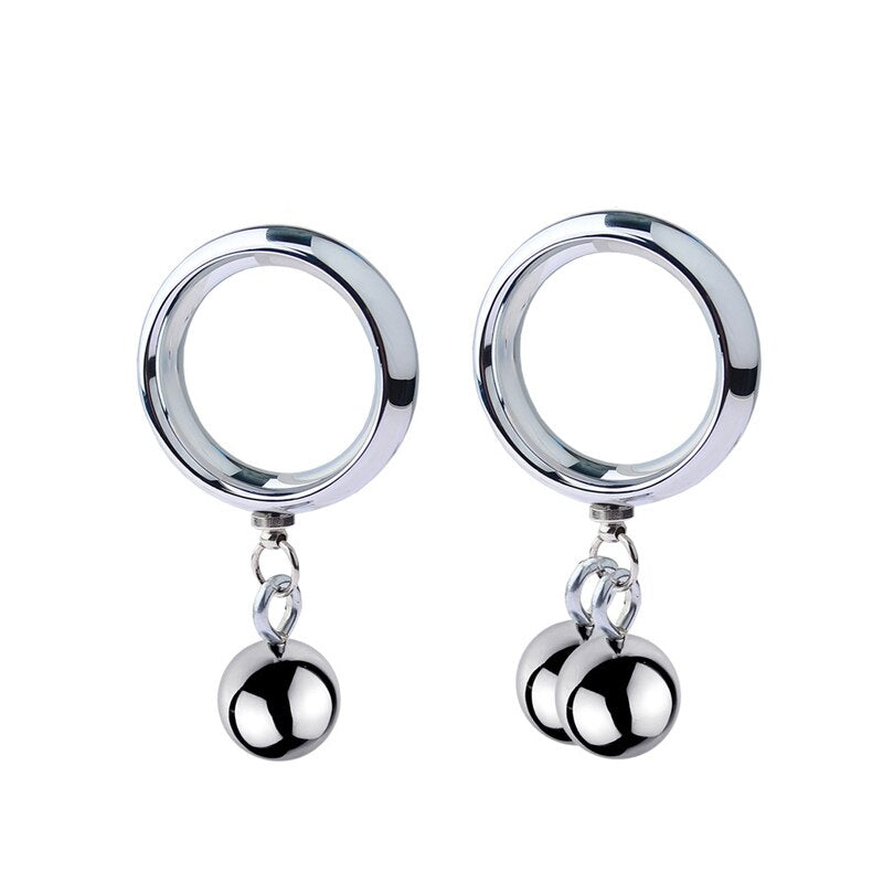 Weight Ball Stretcher Male Penis Ring