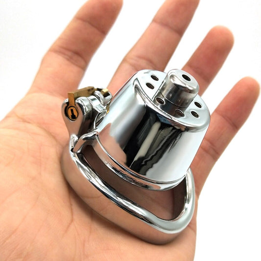 Lid Shower Chastity Cage Steel Chastity Cage