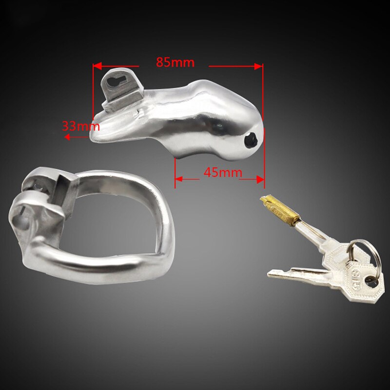 316L BDSM Metal Male Chastity Cage