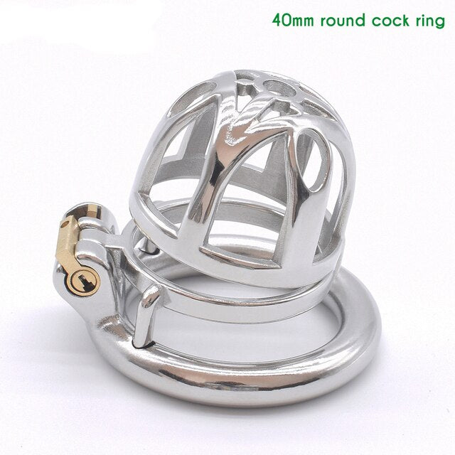 Securely Locked Bondage Male Chastity Device