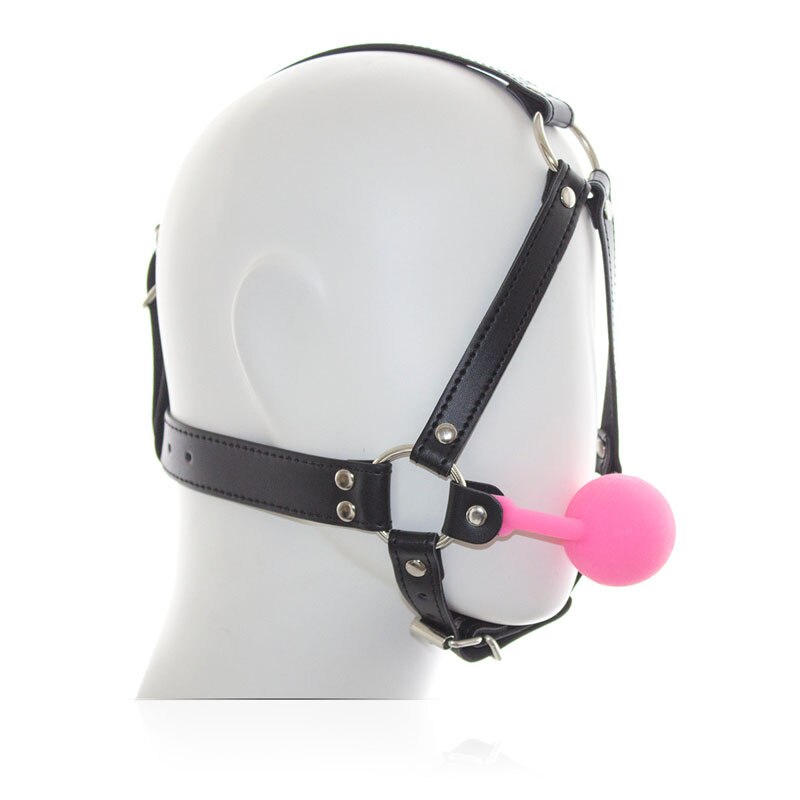 Slave Hanress Silicone Ball Mouth Gag