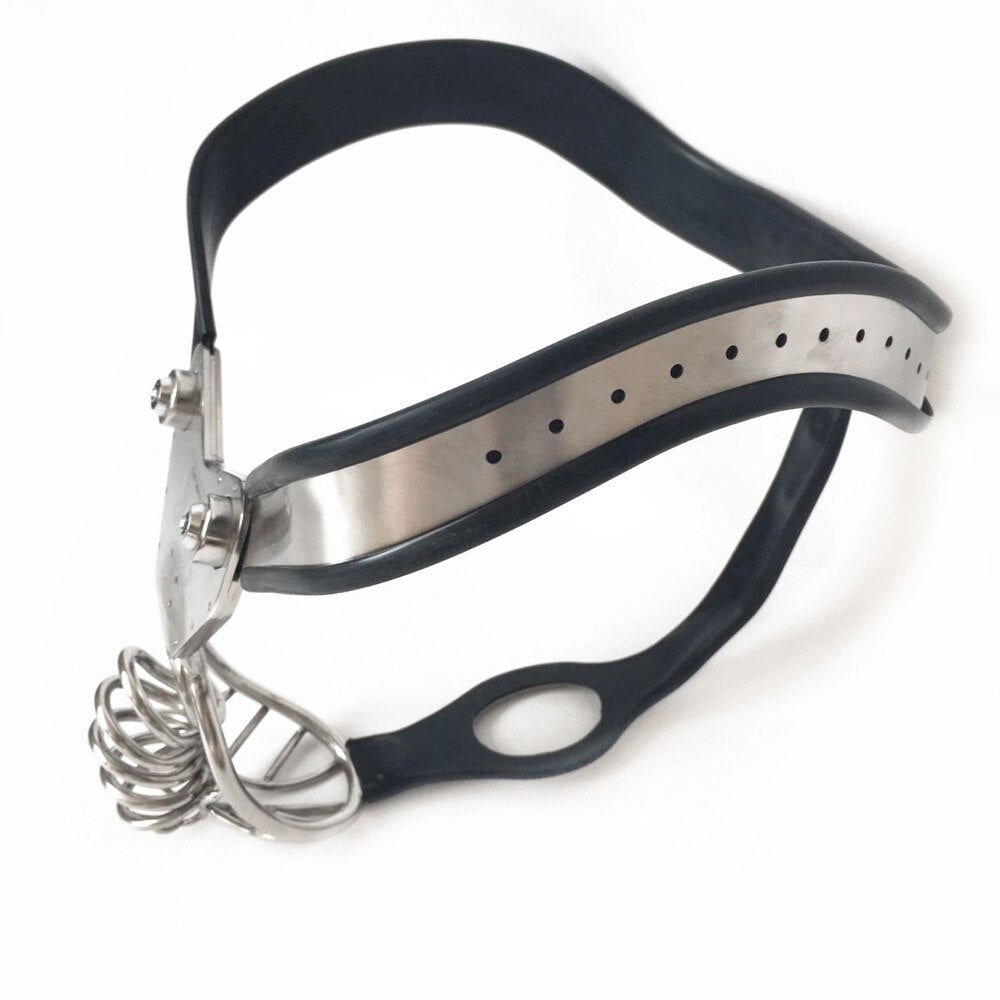 BDSM Stainless Steel Restraint Chastity Belt