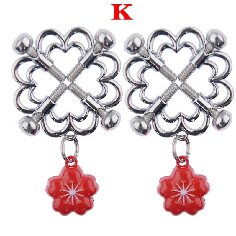 Bells Pendant Erotic Nipple Clamps