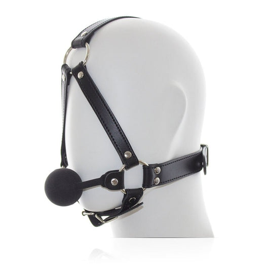 Slave Hanress Silicone Ball Mouth Gag