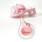 Pink Snake Chastity Devices Small Cock Cage