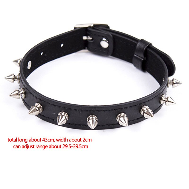 Torture Slave Collar With Spiked