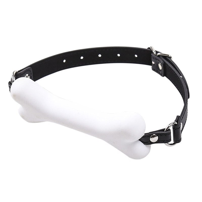 BDSM Bondage Dog Bone Mouth Gag