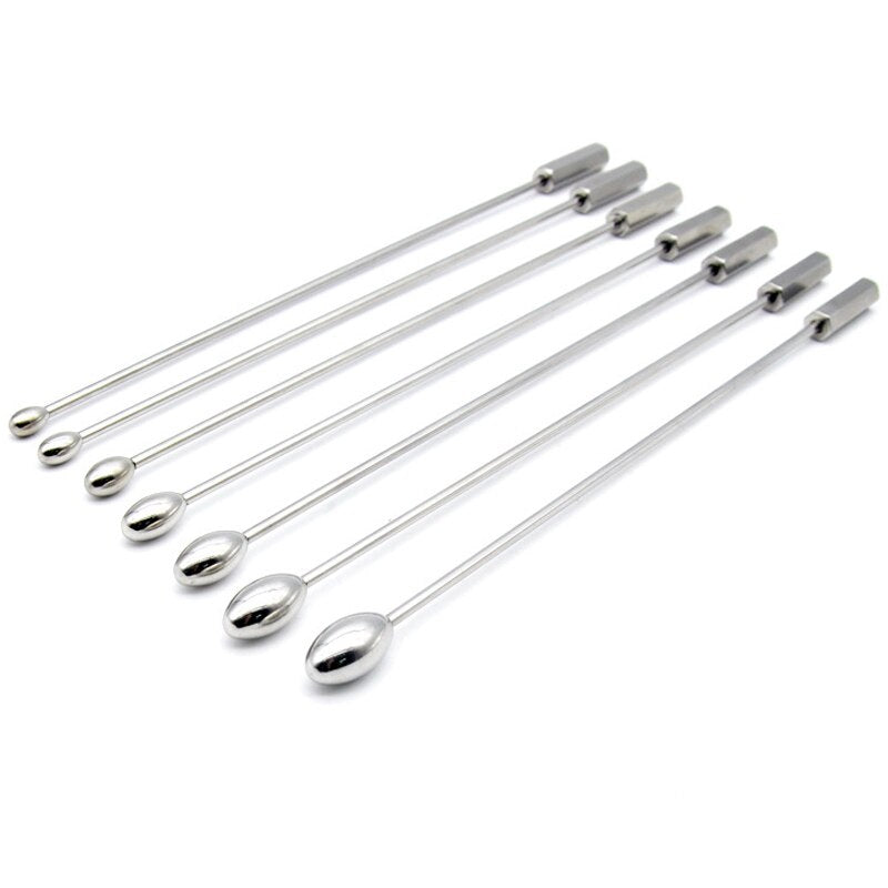 7pcs Stainless Steel Urethral Sound Dilators Kit