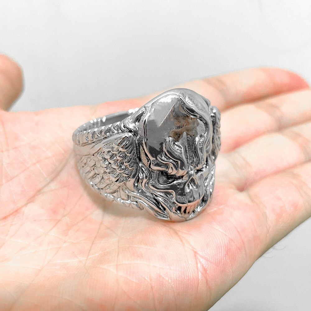 Torture Skull Stainless Steel Cock Ring