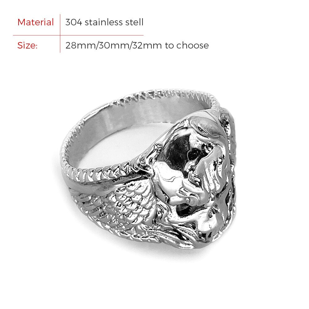 Torture Skull Stainless Steel Cock Ring