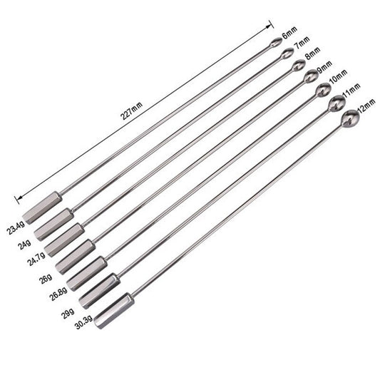 7pcs Stainless Steel Urethral Sound Dilators Kit