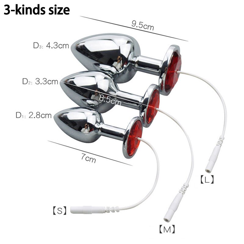 Electro Shock Therapy Orgasm Anal Plug