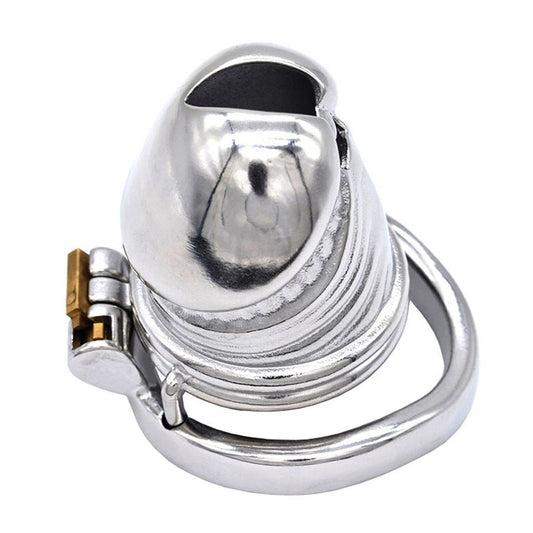 Metal Torture Chastity Cage Penis Lock