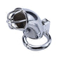 Metal Steel Chastity Cage With Hidden Lock