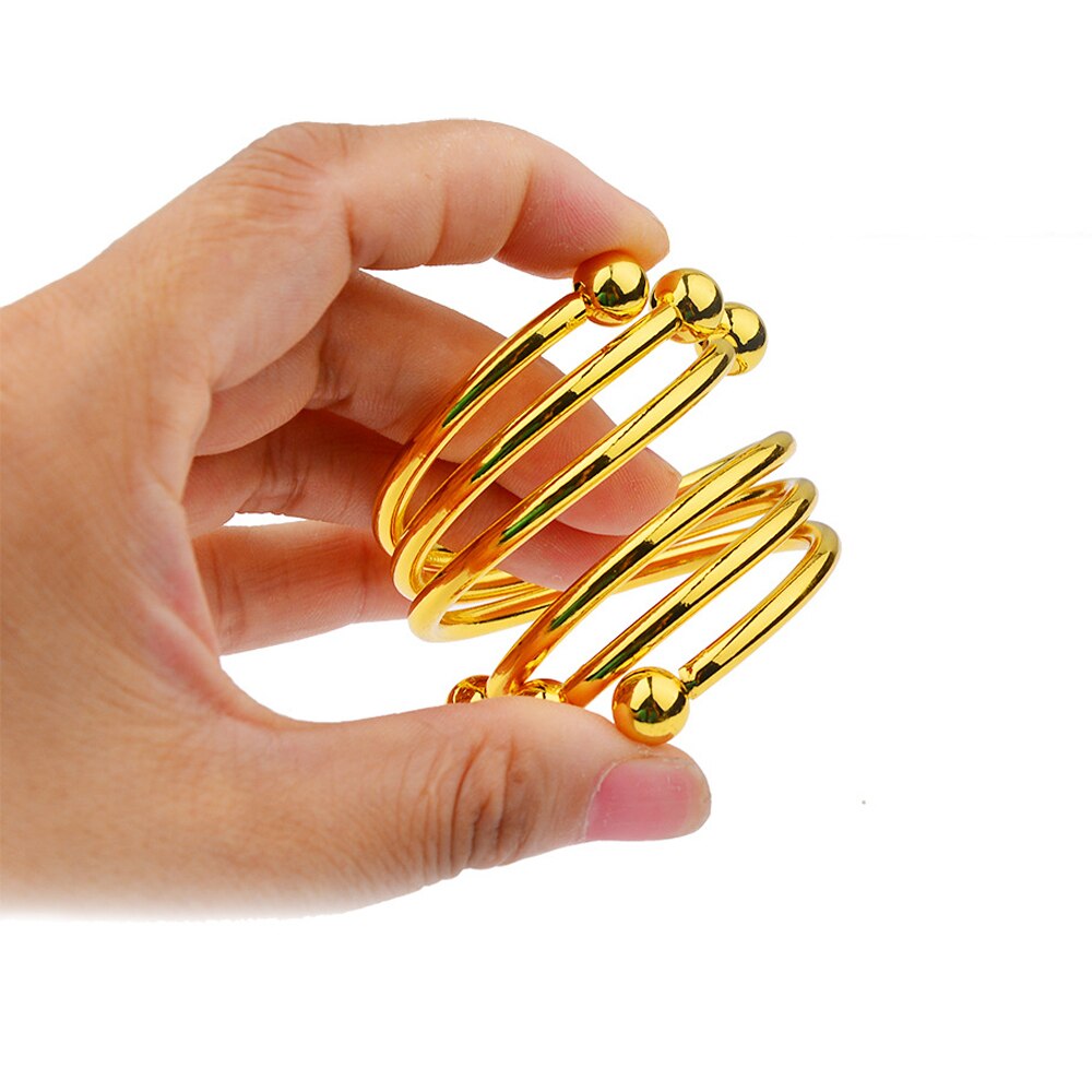 Spiral Penis Ring Cock Ring Male Erection Keeper Glans Ring Men's