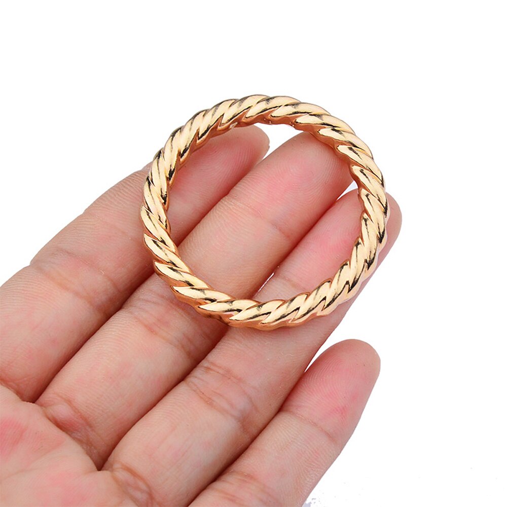 Metal Golden Bondage Penis Lock Ring