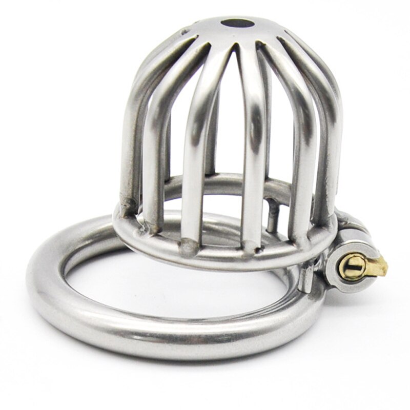 Metal Cover Stainless Steel Chastity Cage