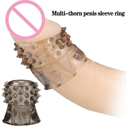 Multi-Thorn Soft Penis Sleeve Ring