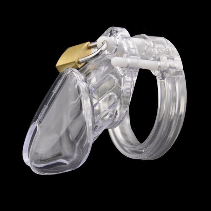 Short Type Plastic Chastity Cage