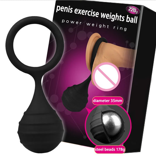 Enhanced Trainer Weight Ball Cock Ring