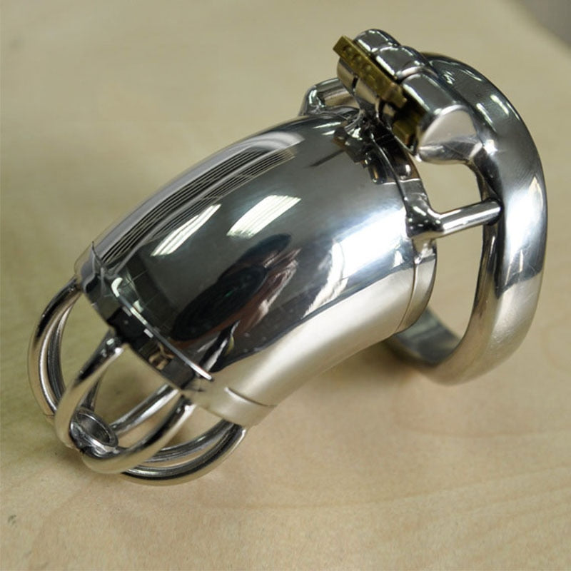 BDSM Heavy BDSM Metal Chastity Cage