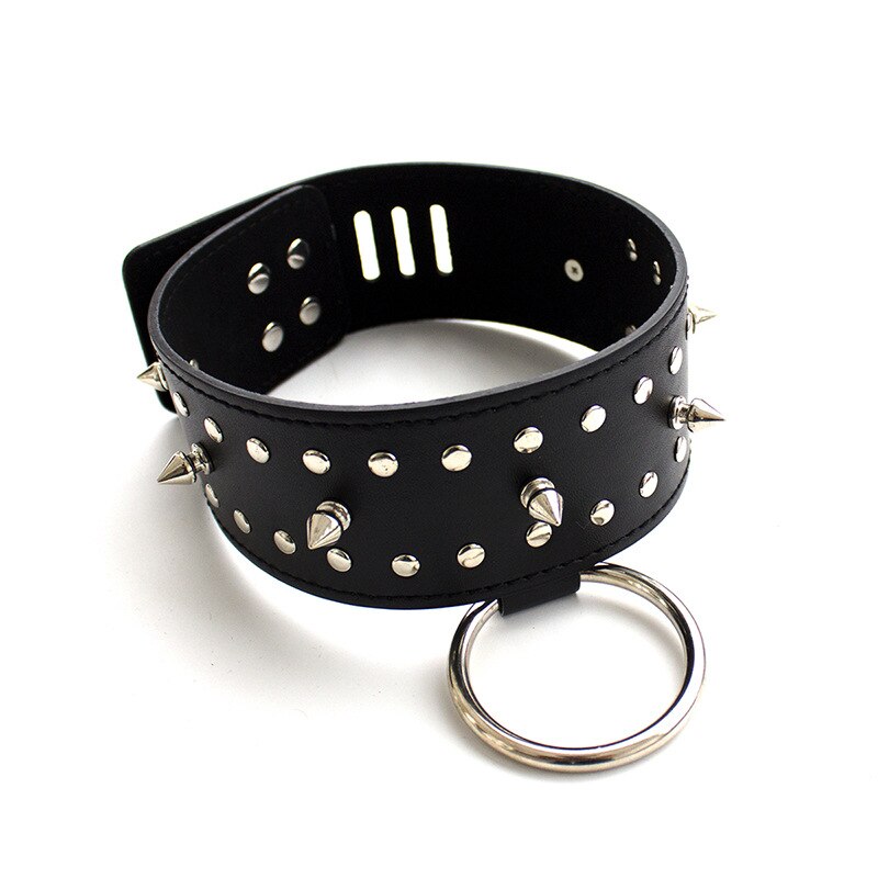 Spiked BDSM Bondage Neck Collar