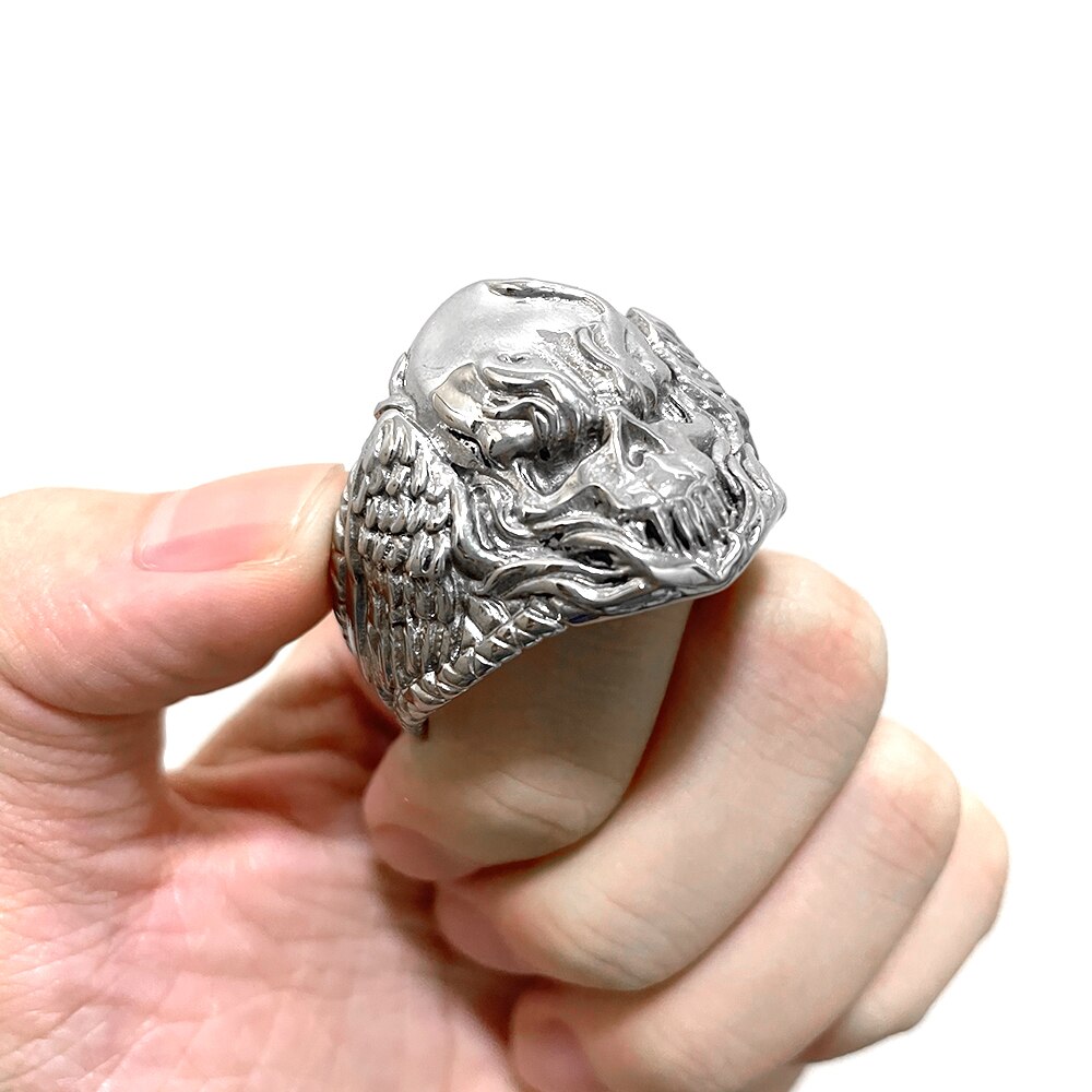 Torture Skull Stainless Steel Cock Ring