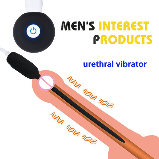 USB Charge 20-Frequency Vibrator Penis Plug