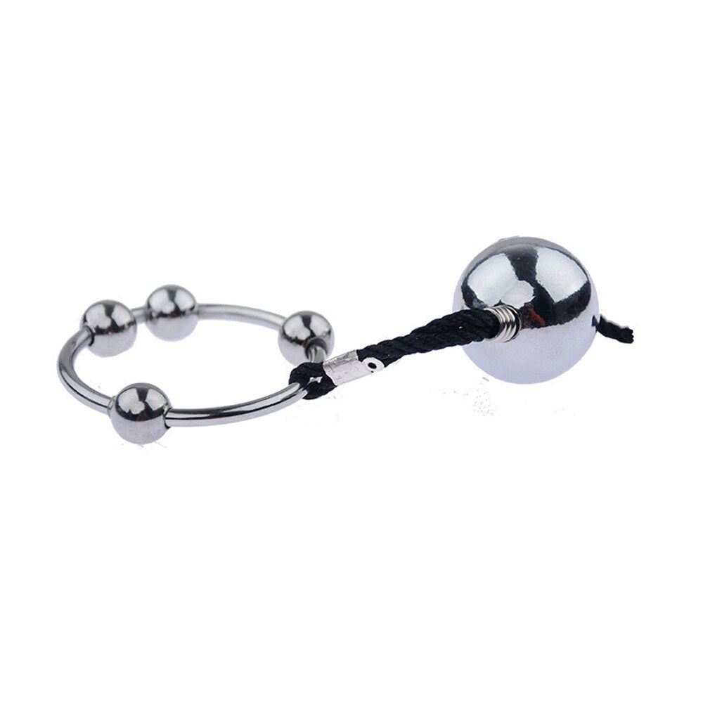 BDSM Male Penis Ring Weight Ball Stretcher