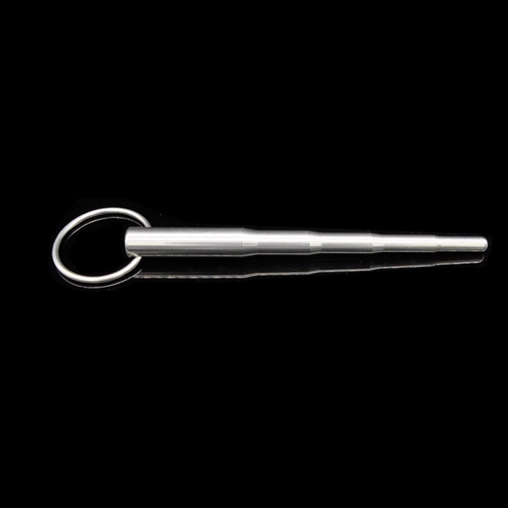 Long Stainless Steel Urethral Sound Plug