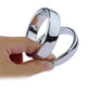 Delay Ejaculation steel Cock Ring