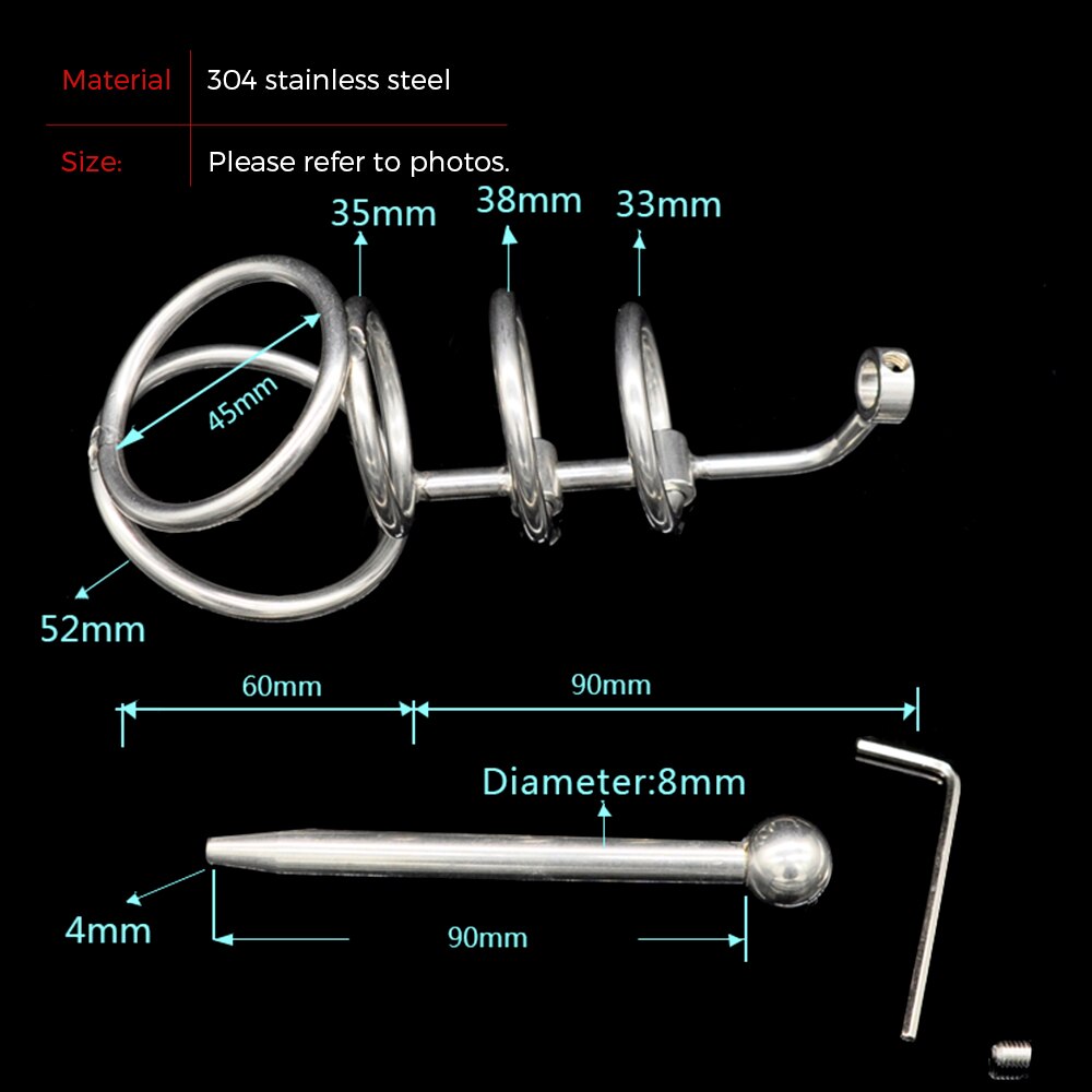 Smooth Horse Eye Stimulation Urethral Sound