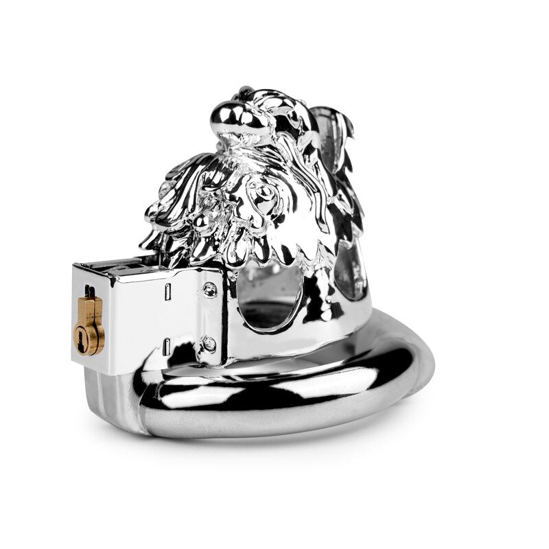 Stainless Steel Dragon Chastity Cage